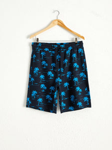 Above Knee Patterned Shorts