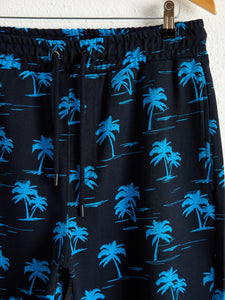 Above Knee Patterned Shorts